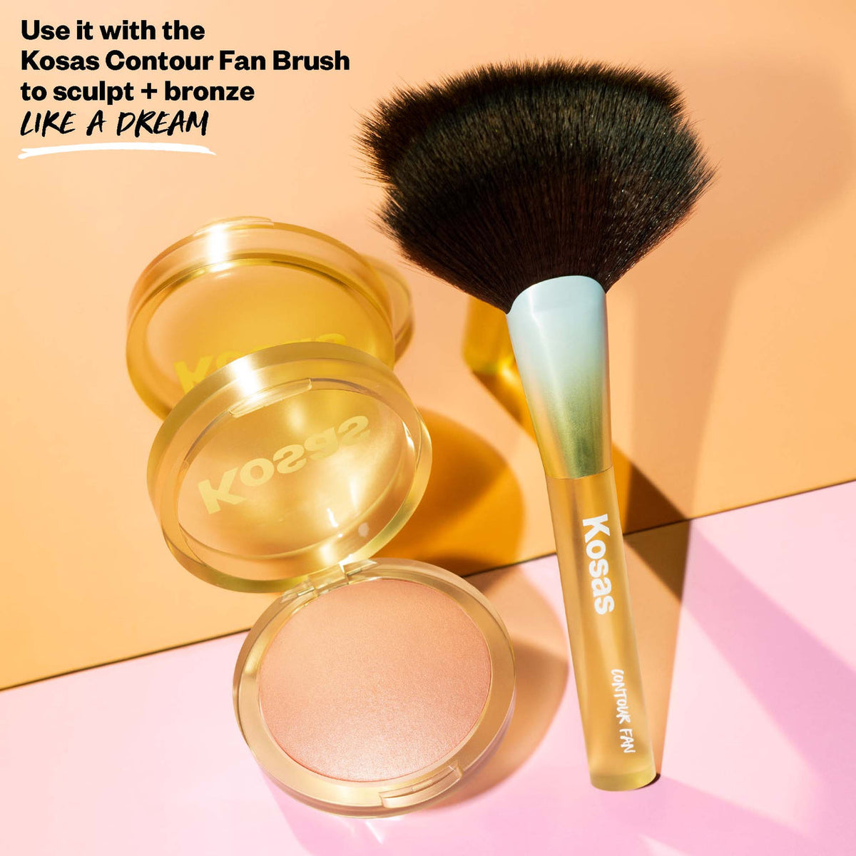 Kosas The Sun Show | Glowy Warmth Baked Bronzer