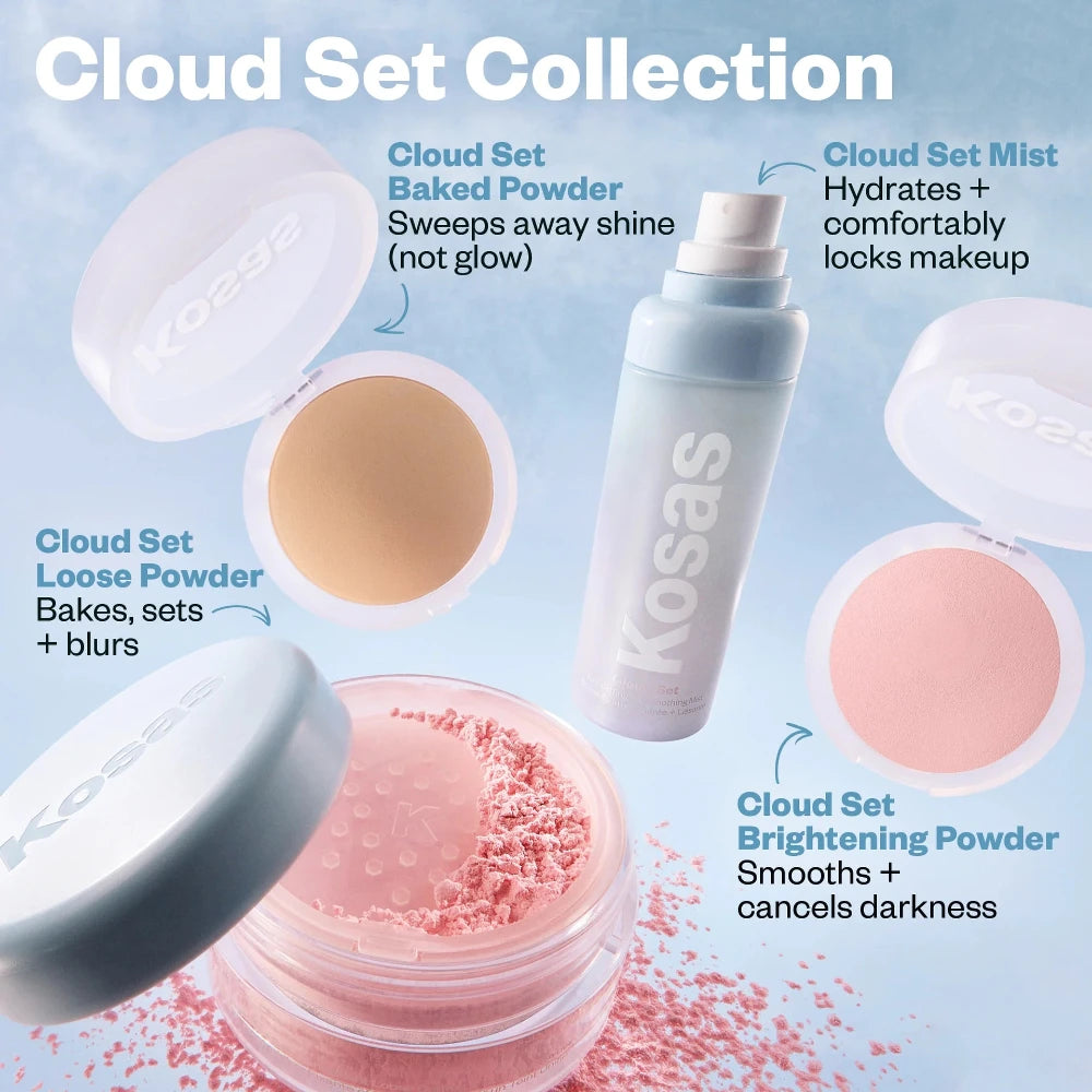 Kosas Cloud Set Mist Airy Setting + Smoothing Mist
