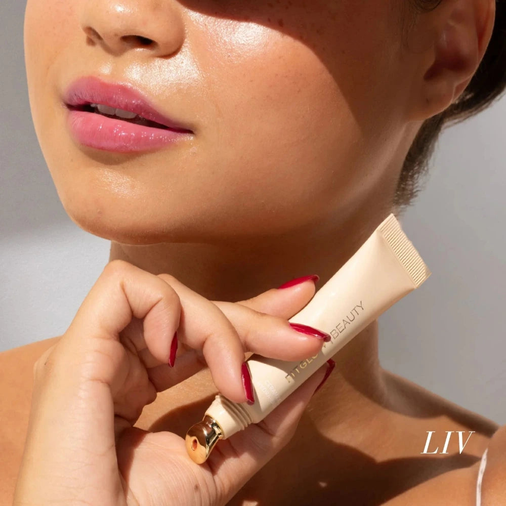 Fitglow Beauty Ceramide Hydra-Balm | Multi-Benefit Hybrid Lip Serum + Oil-in-One