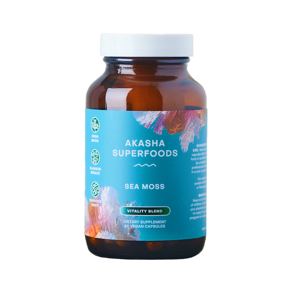 Akasha Superfoods | Sea Moss Vitality Blend 60ct