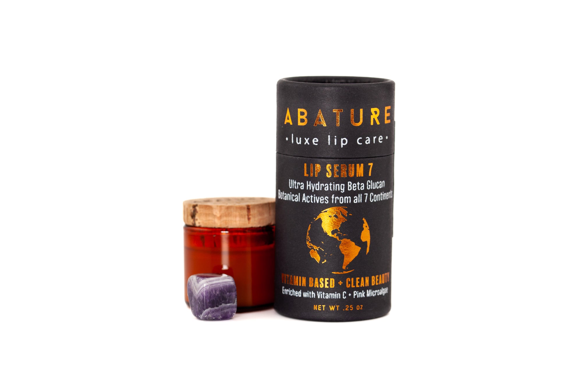 Abature | Lip Serum 7 + Massage Stone