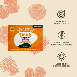 Four Sigmatic | THINK Instant Mushroom Coffee With Lion's Mane & Chaga