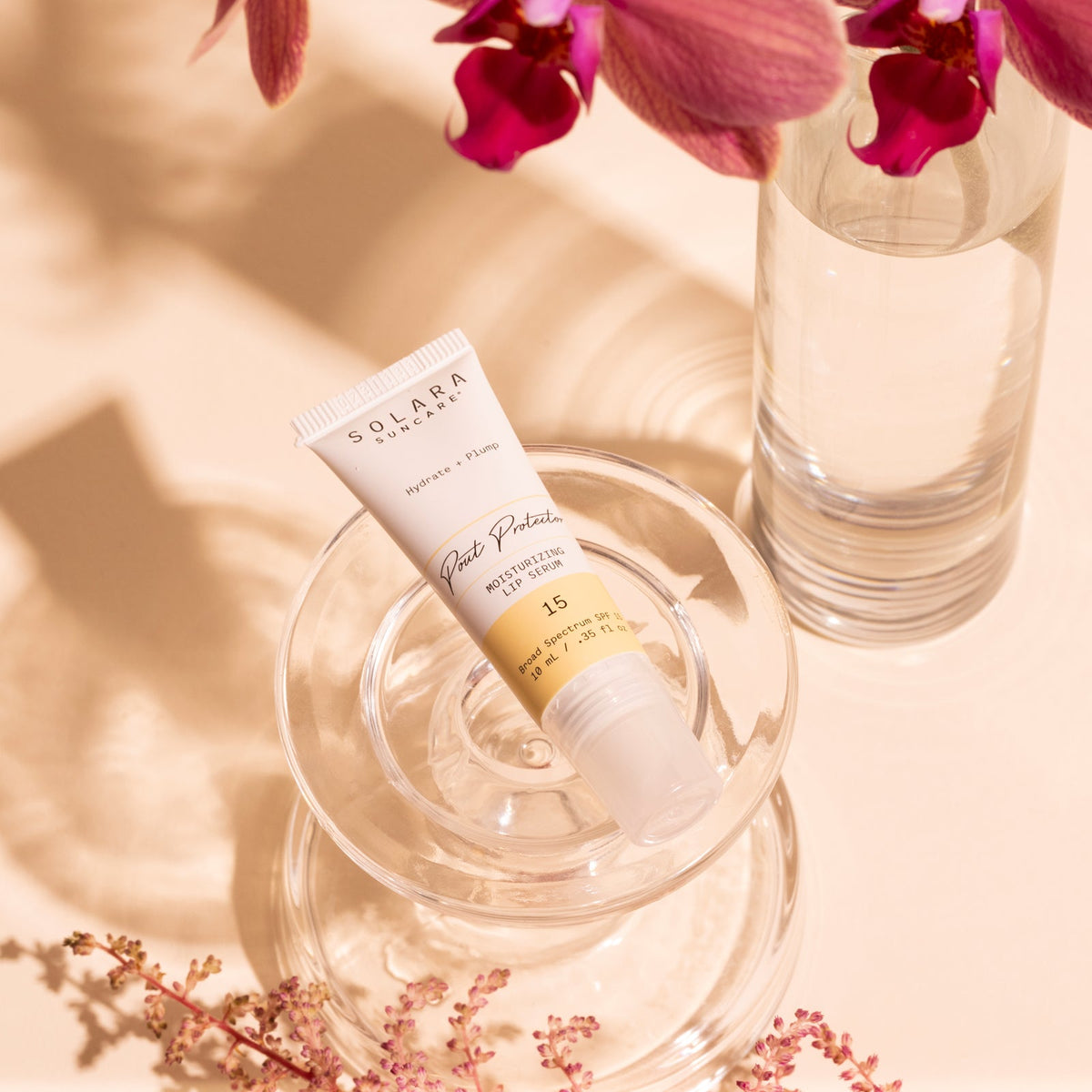 Solara Pout Protector Moisturizing Lip Serum, SPF 15
