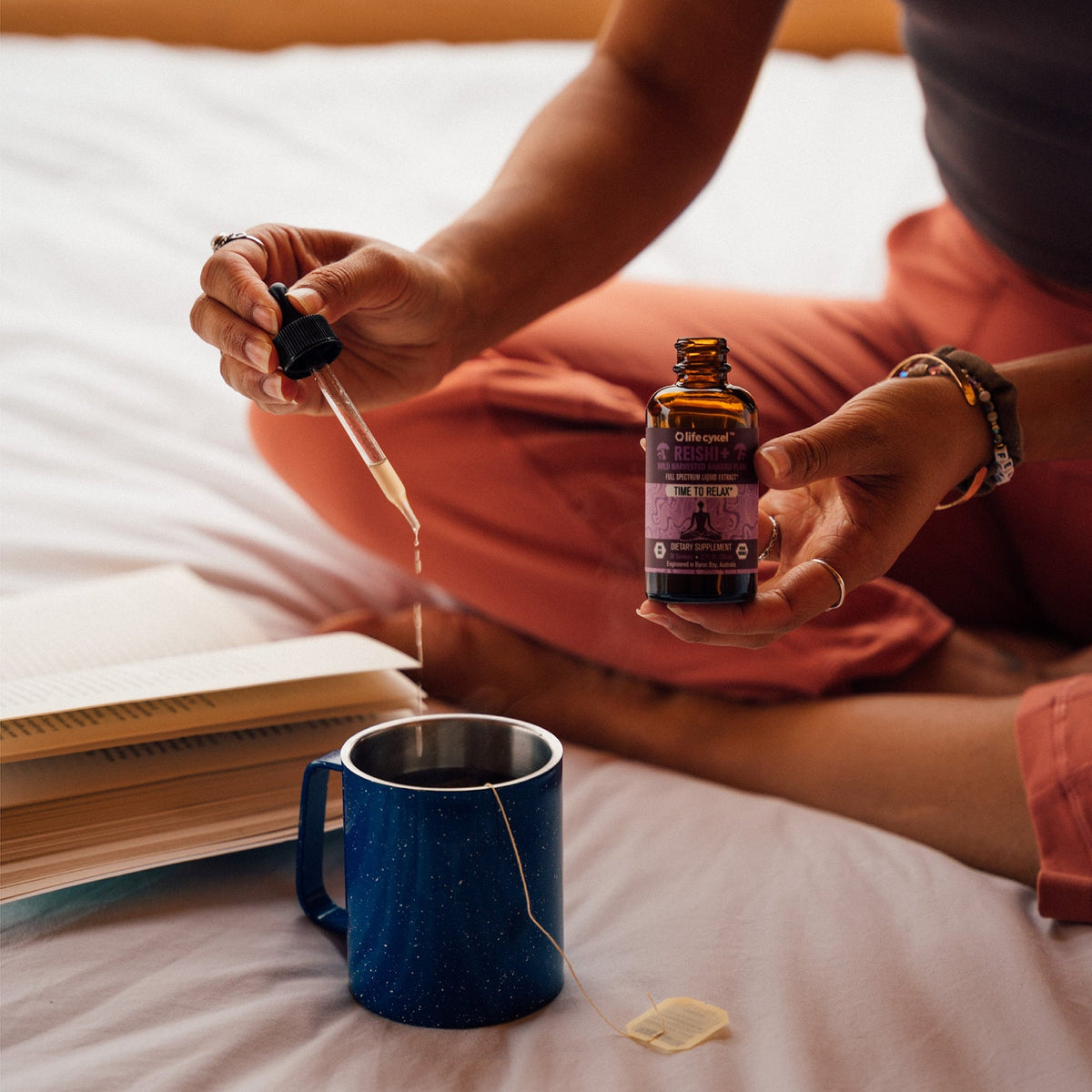 Life Cykel Mushrooms ~ Reishi+ Liquid Double Extract 60 ml