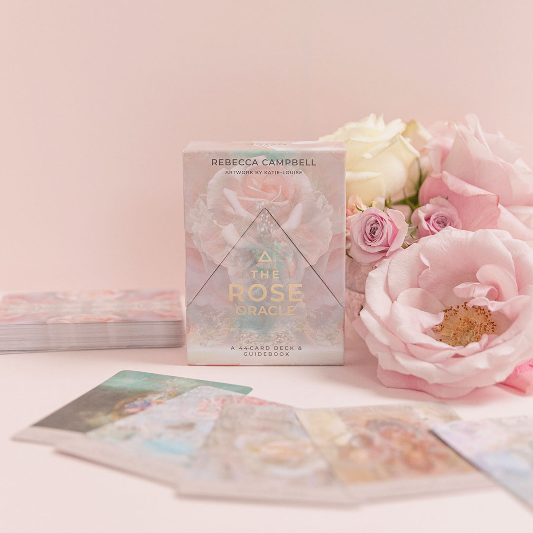 The Rose Oracle | A 44-Card Deck and Guidebook by Rebecca Campbell