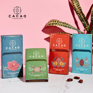 Cacao Laboratory Ceremonial Cacao - Air Element: Invoke Your Compassion with Hibiscus and Cardamom