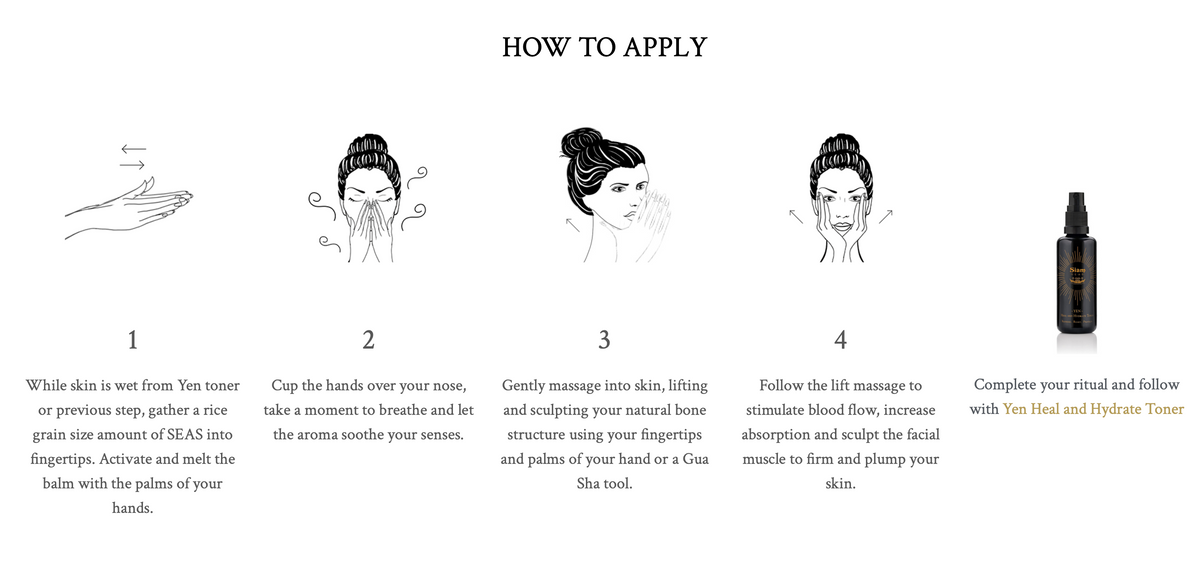 Siam Seas Elements Balm | Antioxidant boost & Skin barrier protecting