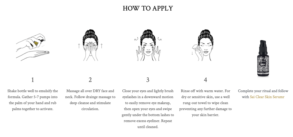 Siam Seas Morning Delight Cleanser + Makeup Remover | Enzymatic, superfood, anti-inflammatory cleanser