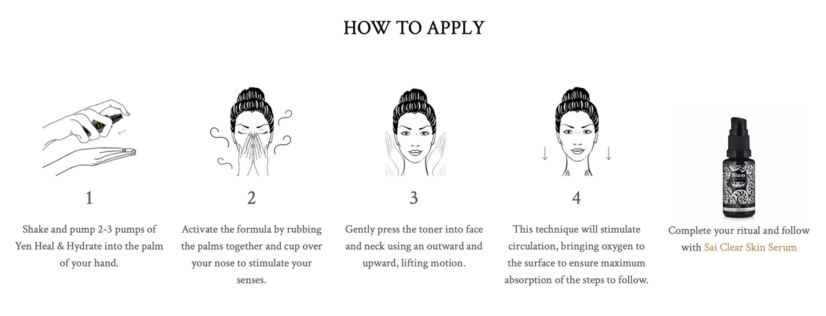 Siam Seas Yen Heal & Hydrate Essence Toner ~ Instant hydrator & cell repairer for thirsty skin | 1.7oz