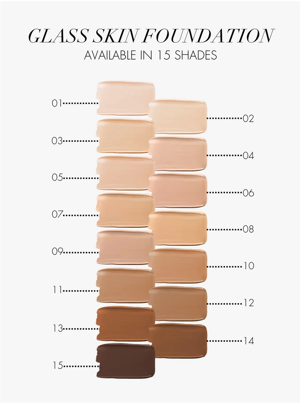 Sweed Beauty Glass Skin Foundation