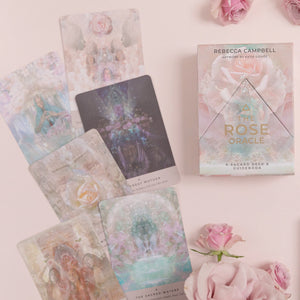 The Rose Oracle | A 44-Card Deck and Guidebook by Rebecca Campbell