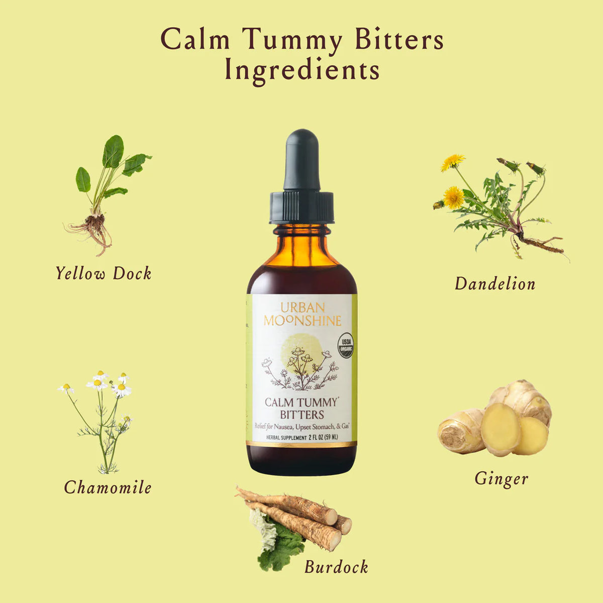 Urban Moonshine Calm Tummy Bitters