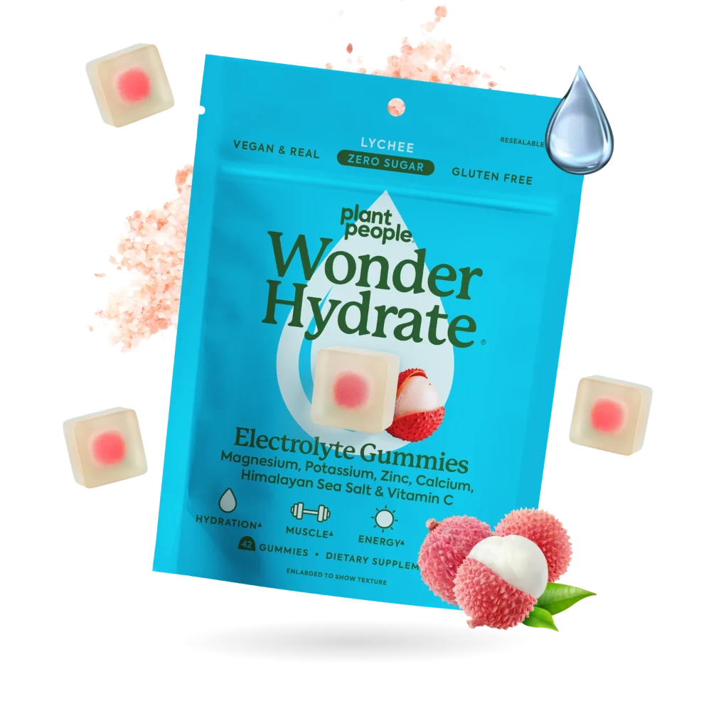 Plant People WonderHydrate Electrolyte Gummies