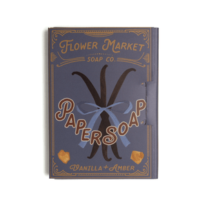123 Farm Paper Soap Vanilla + Amber | 50 sheets