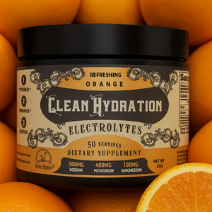 Roots And Leaves - Clean Hydration Electrolytes- Orange- 50 to 100 servings