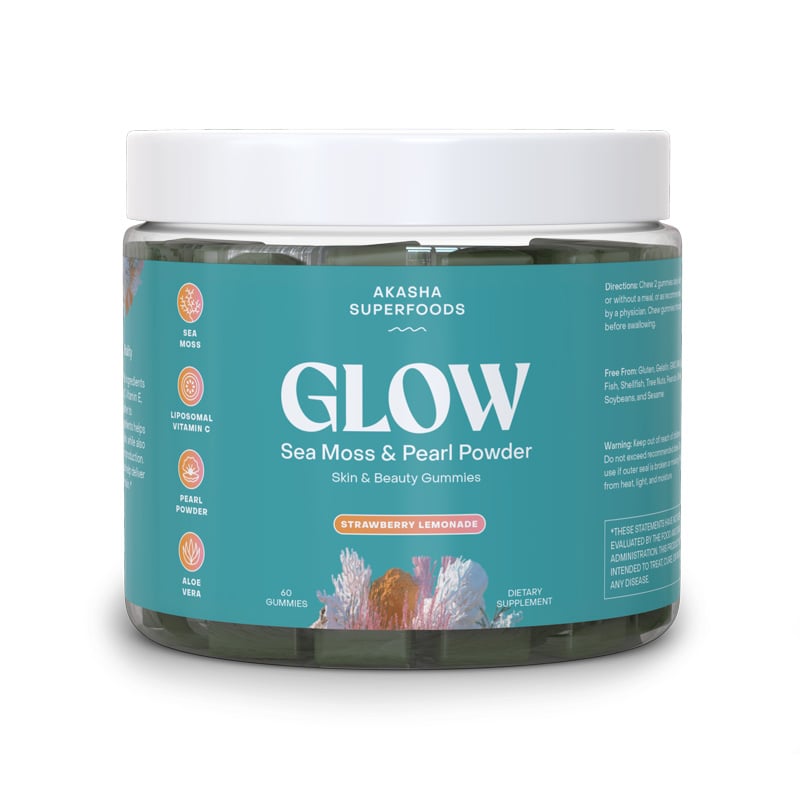 Akasha Superfoods Sea Moss Glow Gummies | 60ct