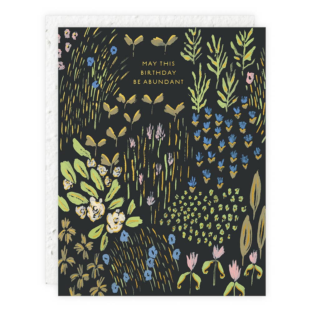 Seedlings Abundance Garden | Birthday Card