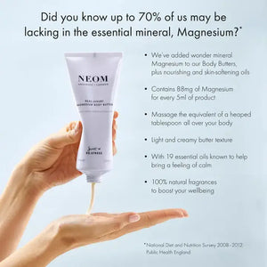 NEOM Wellbeing De-Stress Real Luxury Magnesium Body Butter 30ml