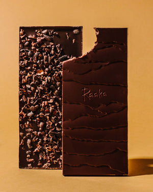 Raaka Chocolate | 75% Maple & Nibs Organic Chocolate Bar