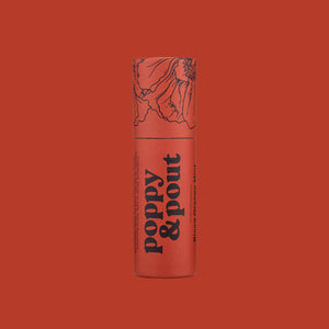 Poppy & Pout Lip Balm | Blood Orange Mint