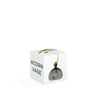 ILEX STUDIO Acorn Vase  | Smoke Grey