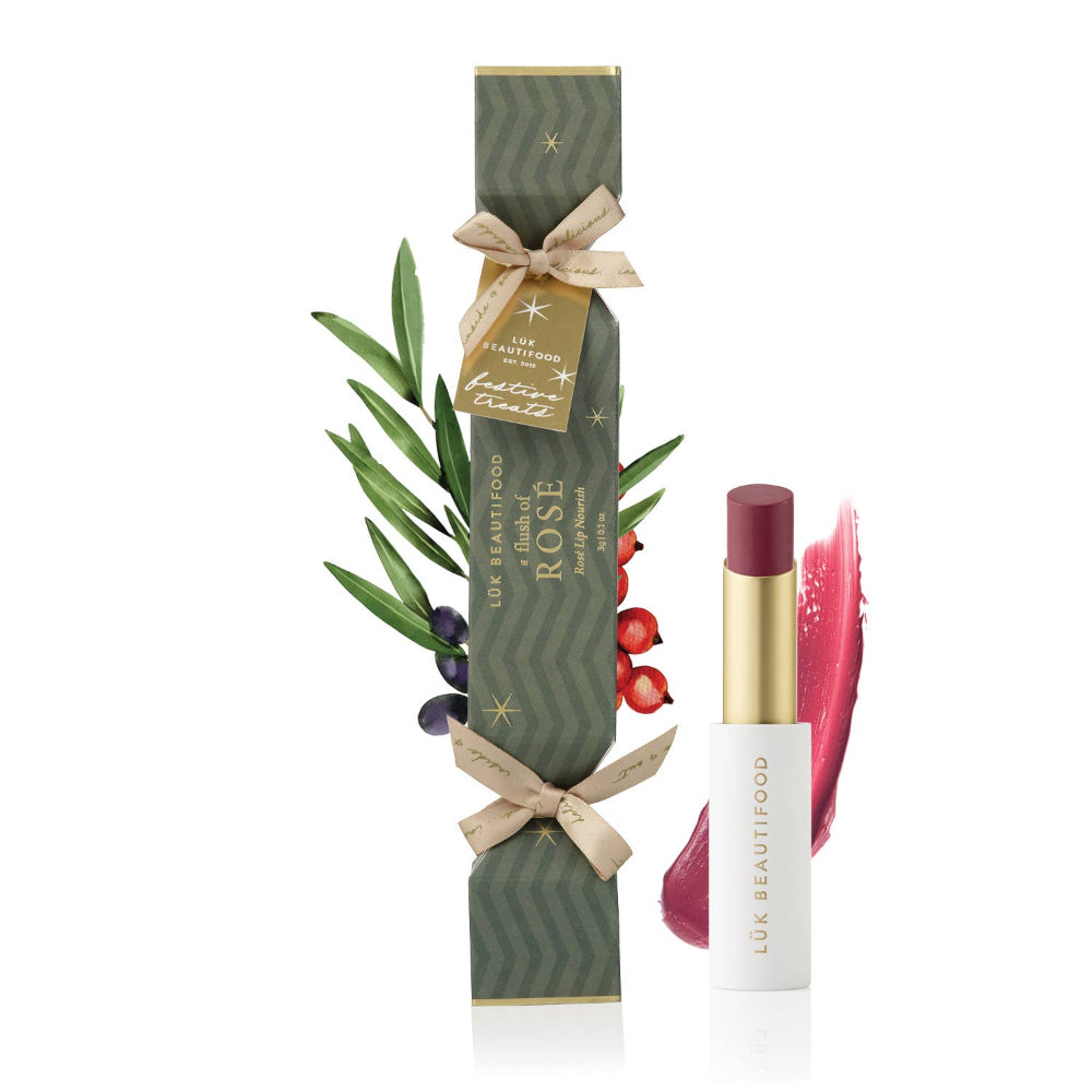 LÜK BEAUTIFOOD Bon Bon Lipstick - A Flush of Rosé