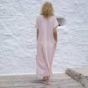 loom.ist Sile Classic Caftan | Blush