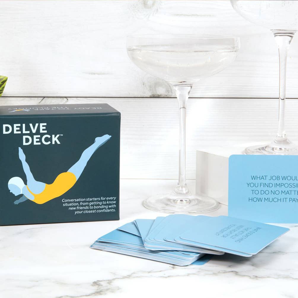 Boredwalk Delve Deck Conversation Cards