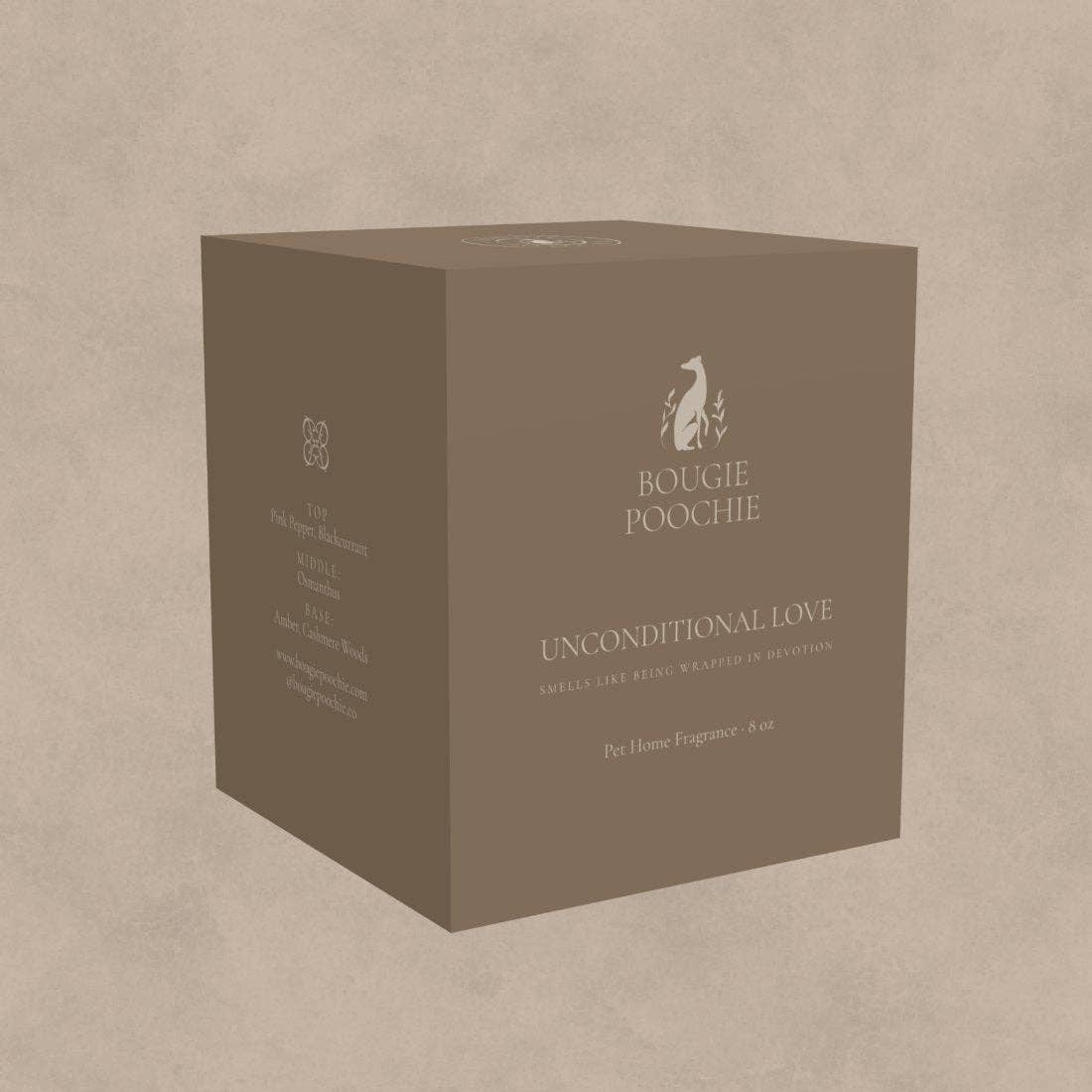 Bougie Poochie Candles - Unconditional Love Candle