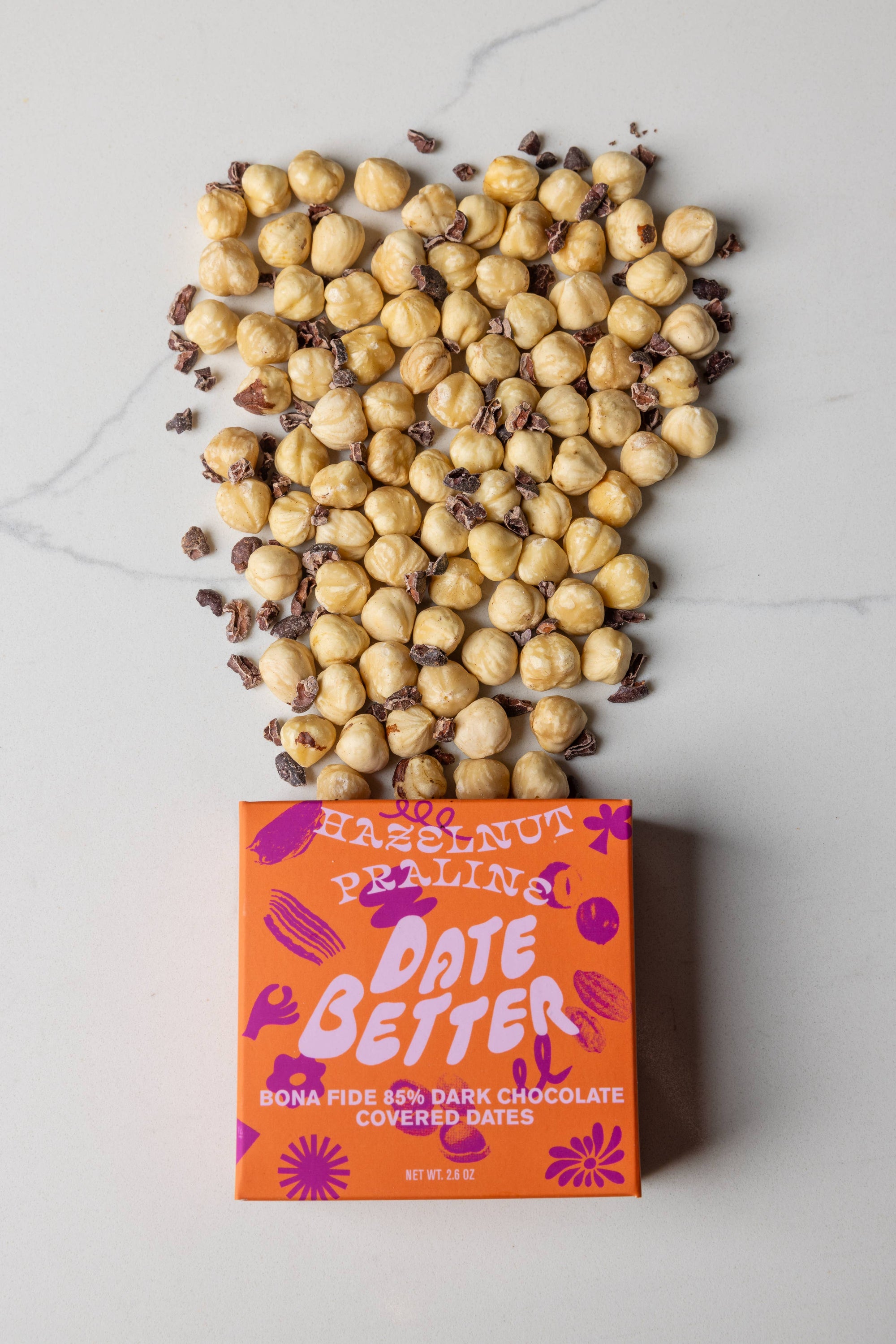 Date Better Snacks | Hazelnut Praline | Chocolate Covered Dates