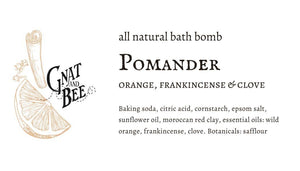 Gnat and Bee Pomander | Bath Bomb