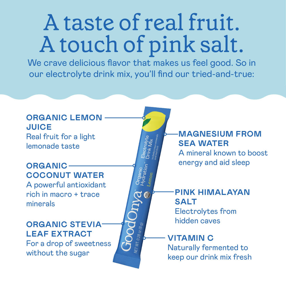 GoodOnya Organic Hydration™ Share Bag (20 Servings)