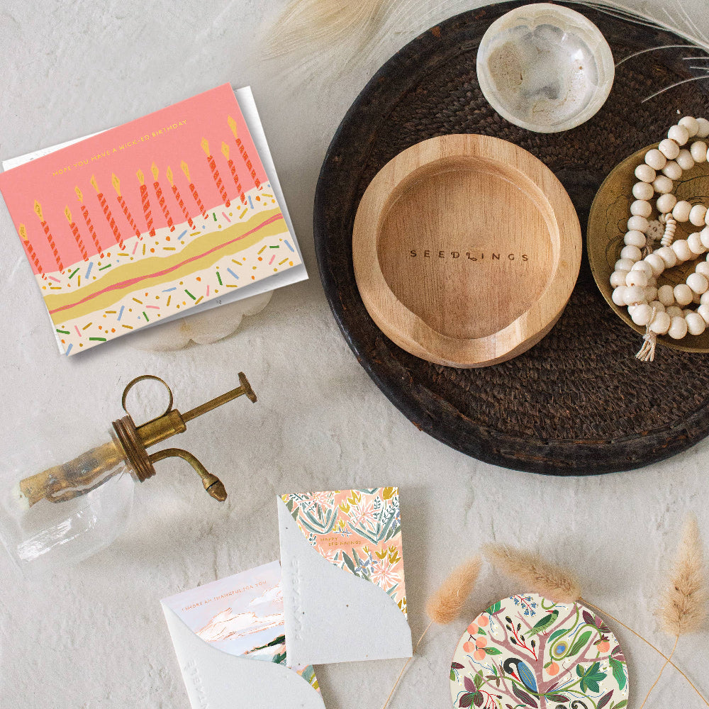 Seedlings Birthday Card | Candle Wishes