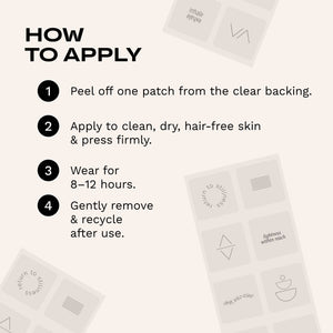 Barriere Everyday Calm Patch 30 pack | Mantras
