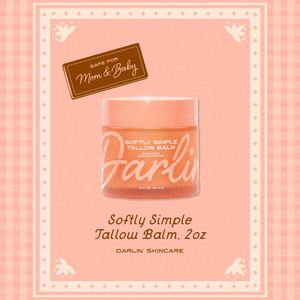 Darlin' Skincare Unscented Tallow Moisturizer | Sensitive Skin