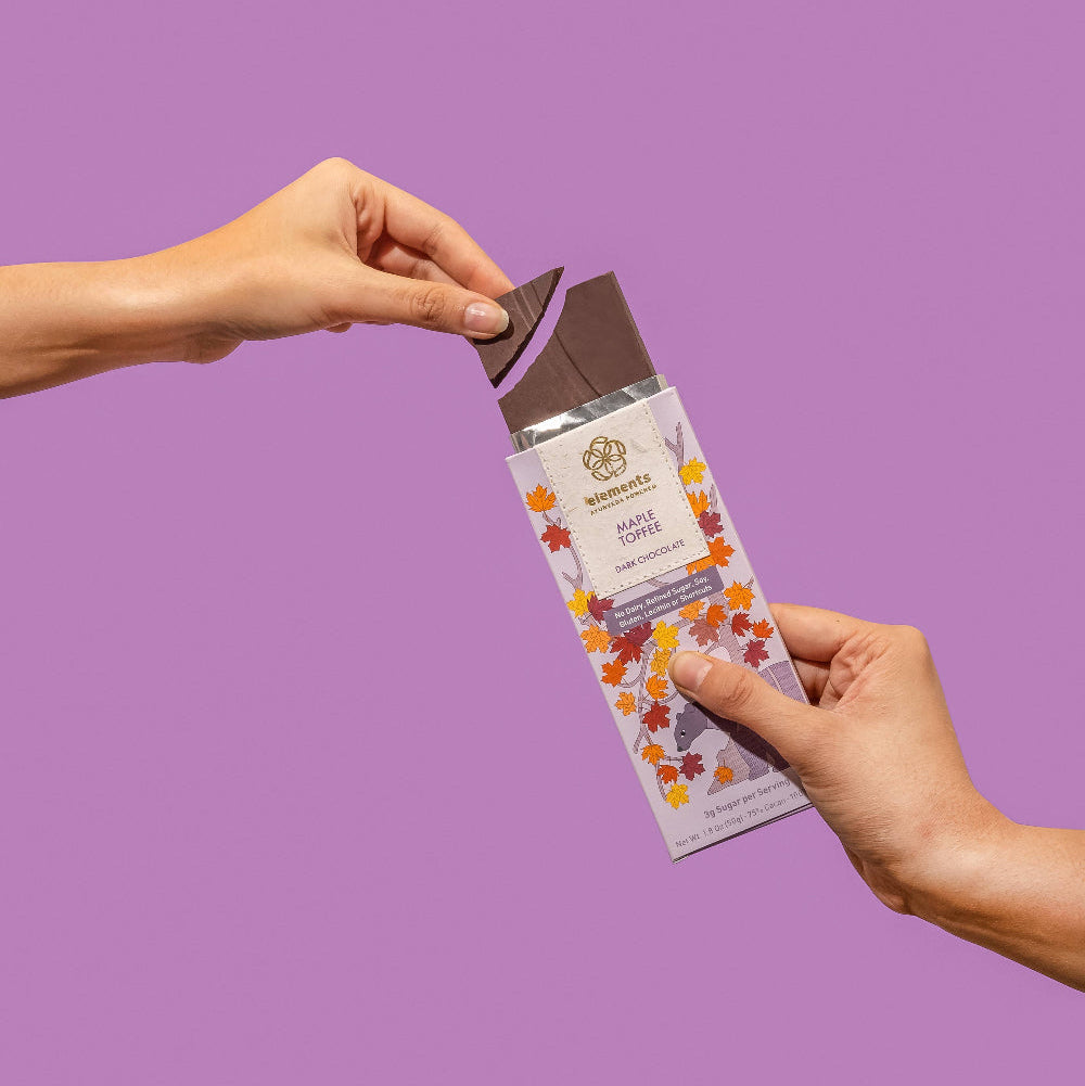 Elements Truffles - Maple Toffee 75% Dark Chocolate