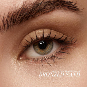 Fitglow Beauty Multi-Use Pressed + Cream Color | Skincare-infused Color Eyeshadow + Blush + Brow + Illuminator + Corrector