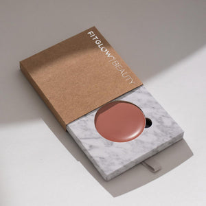 Fitglow Beauty Multi-Use Pressed + Cream Color | Skincare-infused Color Eyeshadow + Blush + Brow + Illuminator + Corrector