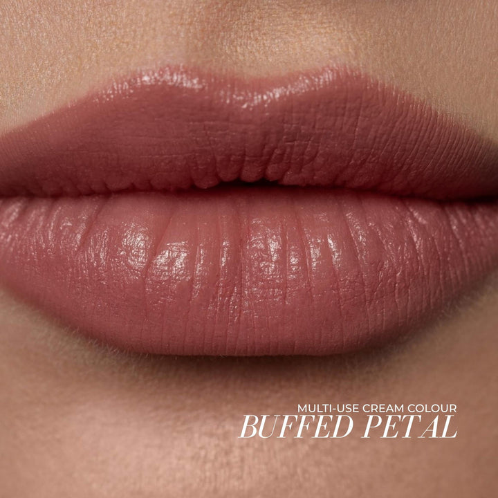 Fitglow Beauty Multi-Use Pressed + Cream Color | Skincare-infused Color Eyeshadow + Blush + Brow + Illuminator + Corrector