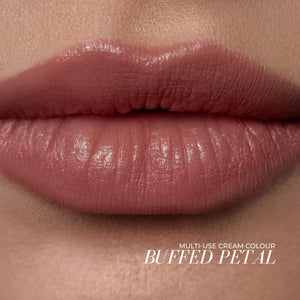 Fitglow Beauty Multi-Use Pressed + Cream Color | Skincare-infused Color Eyeshadow + Blush + Brow + Illuminator + Corrector