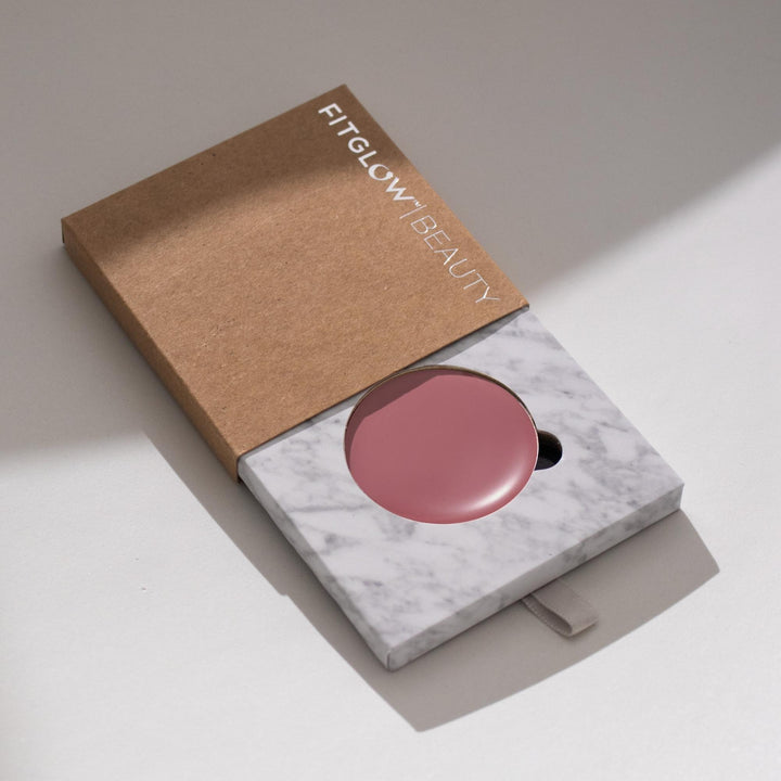 Fitglow Beauty Multi-Use Pressed + Cream Color | Skincare-infused Color Eyeshadow + Blush + Brow + Illuminator + Corrector