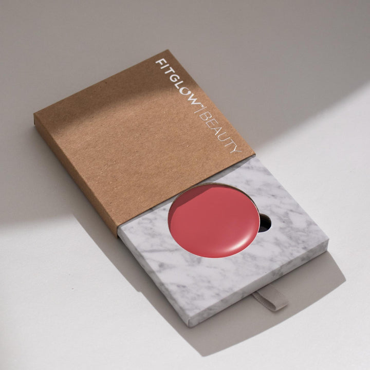 Fitglow Beauty Multi-Use Pressed + Cream Color | Skincare-infused Color Eyeshadow + Blush + Brow + Illuminator + Corrector