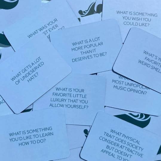 Boredwalk Delve Deck Conversation Cards