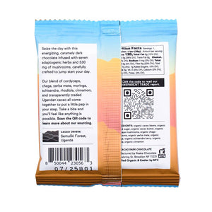 Raaka Chocolate | Day Break Functional Organic Dark Chocolate Bar