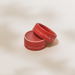 Minori Zero Waste Cream Blush Mini | Scarlet