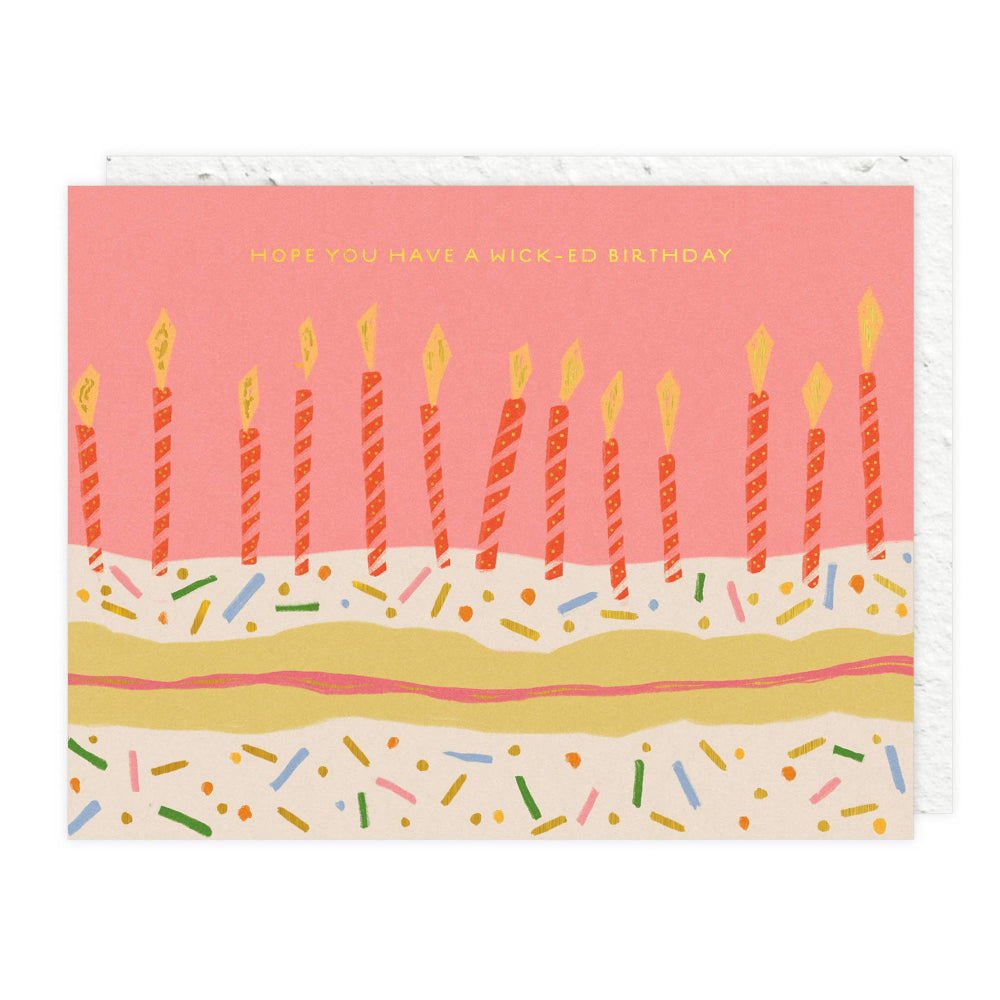 Seedlings Birthday Card | Candle Wishes