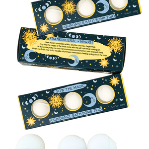 Sow the Magic | Moon Phase Abundance Bath Bomb Trio