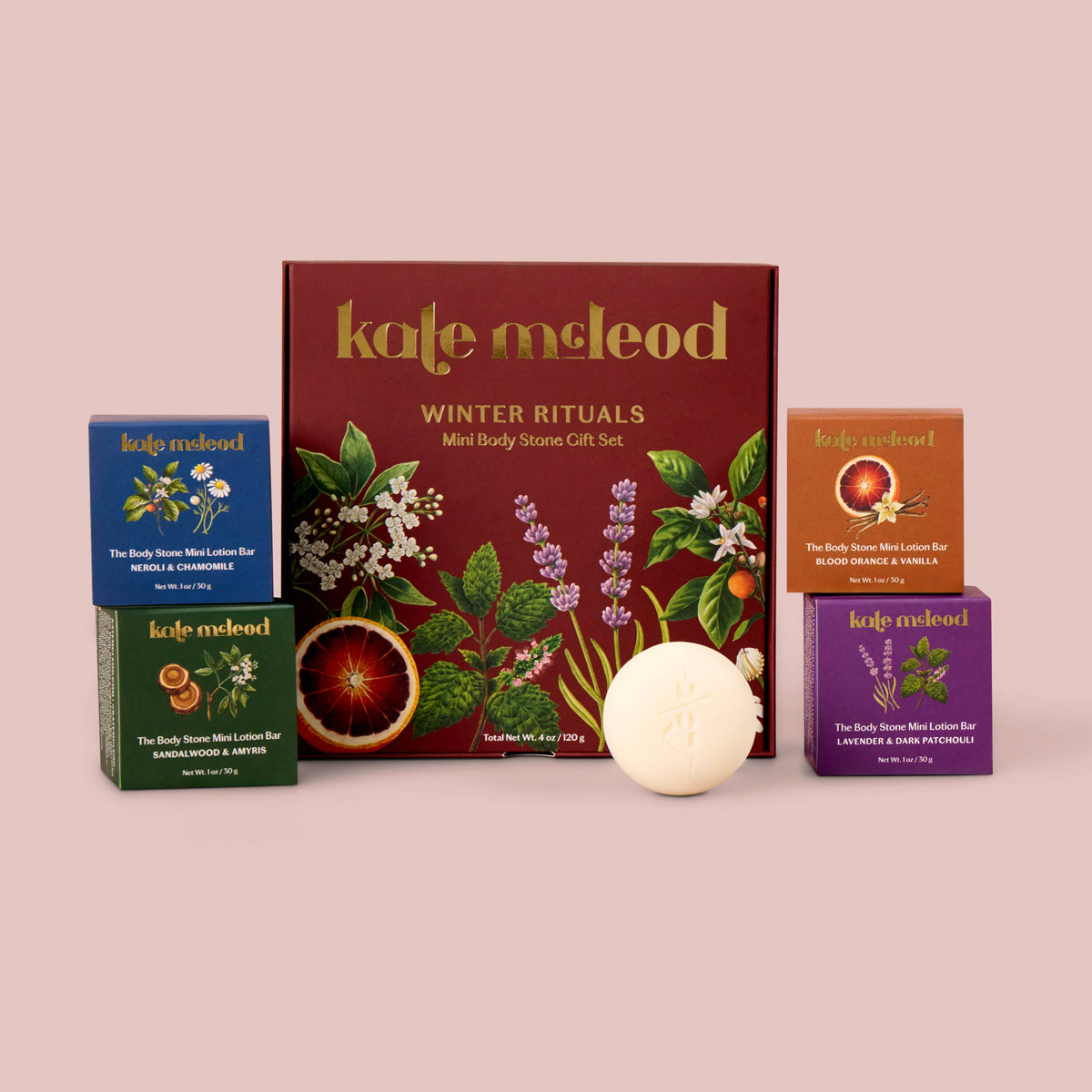 Kate McLeod Winter Rituals | Mini Body Stone Gift Set