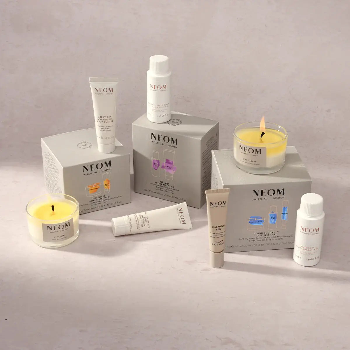 NEOM Wellbeing Oh Mg! Better Sleep Duo