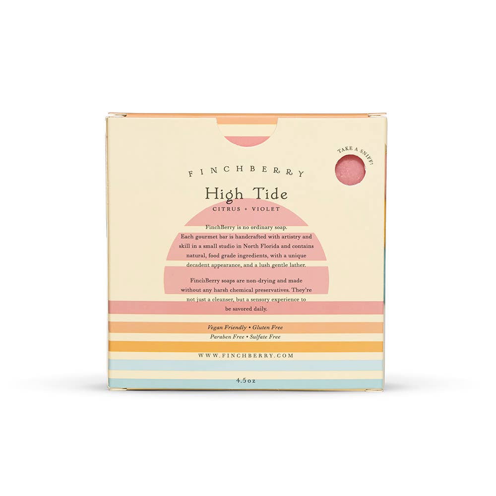 FinchBerry Handmade Vegan Boxed Soap | High Tide